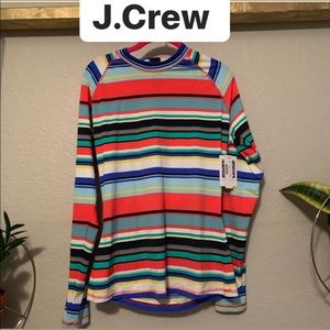 New with tags: J.Crew Long Sleeve Rash Guard